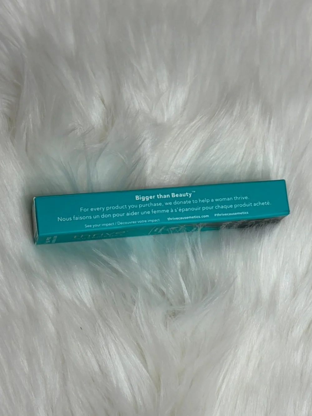 thrive causemetics Liquid Lash Extensions Mascara in Teal Packaging